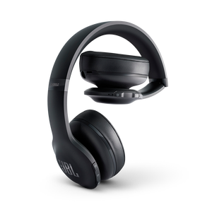 JBL®  Everest™ 300 - Black - On-ear Wireless Headphones - Detailshot 6